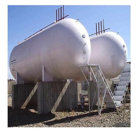 anhydrous ammonia storage tanks